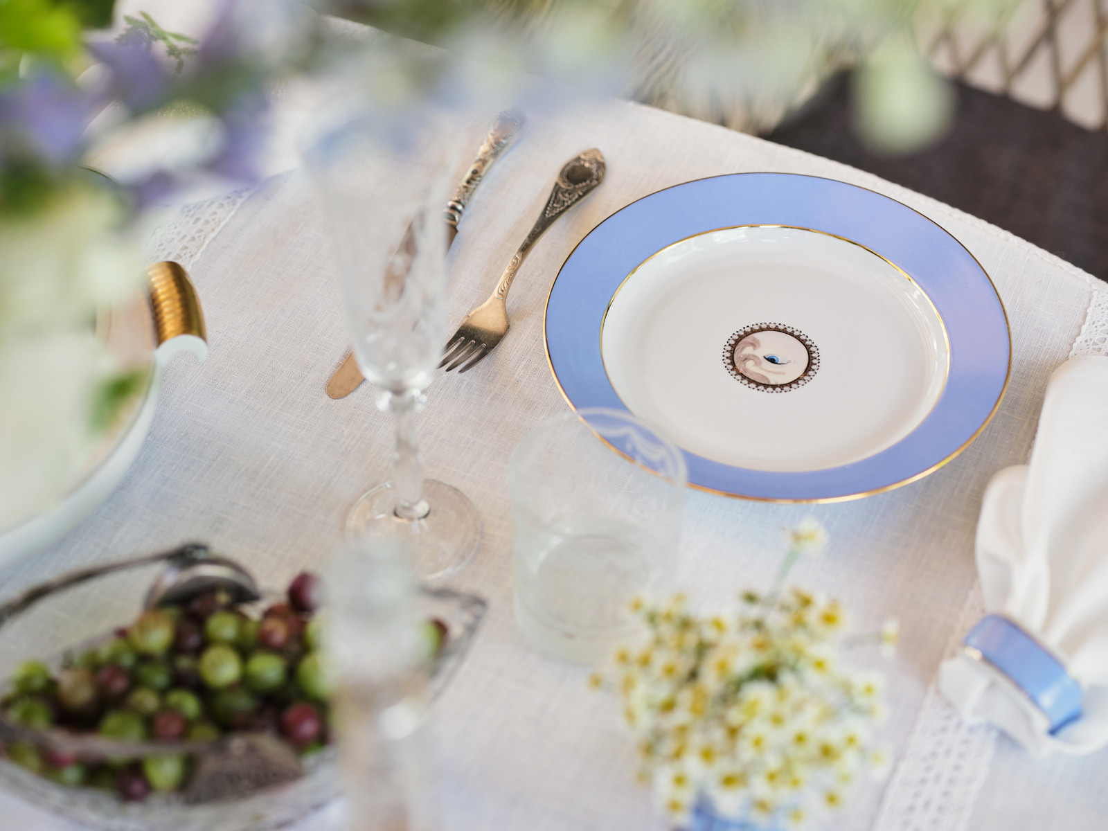 Сервировка «Чаепитие в русском стиле»