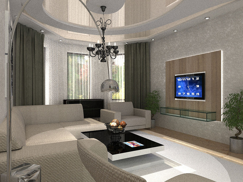 Двухэтажный дом минимализм