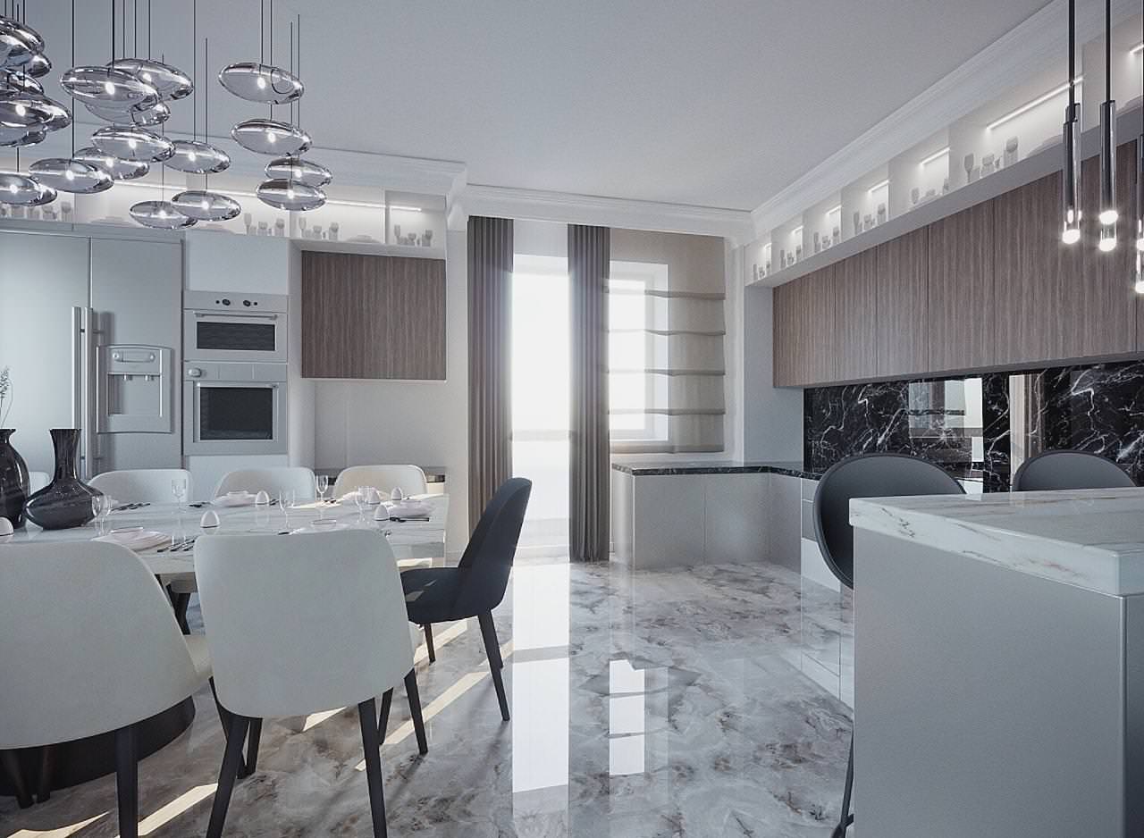 Кухня - столовая