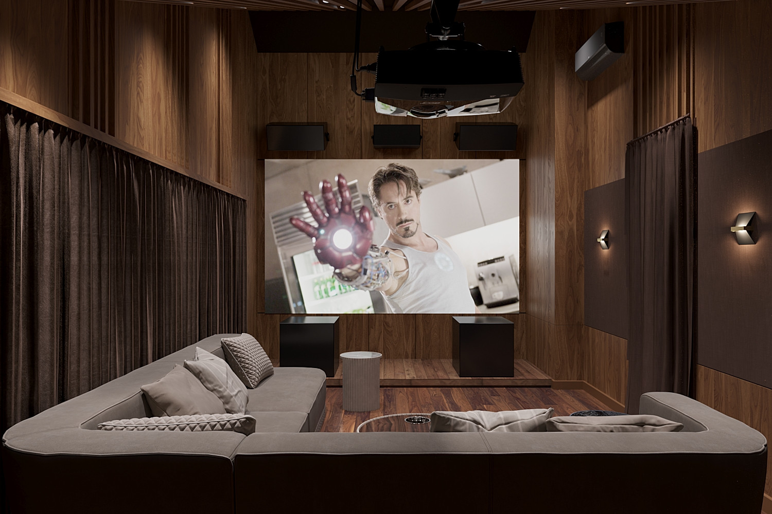 Обложка проекта: Домашний кинотеатр