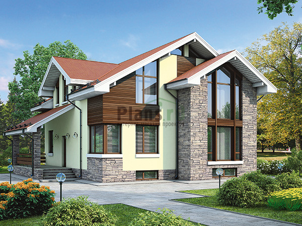 Обложка проекта: Проекты домов из газобетона (пеноблоков)