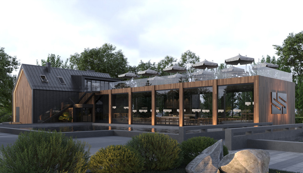 Обложка проекта: Двухэтажный ресторан в центре Новочеркасска