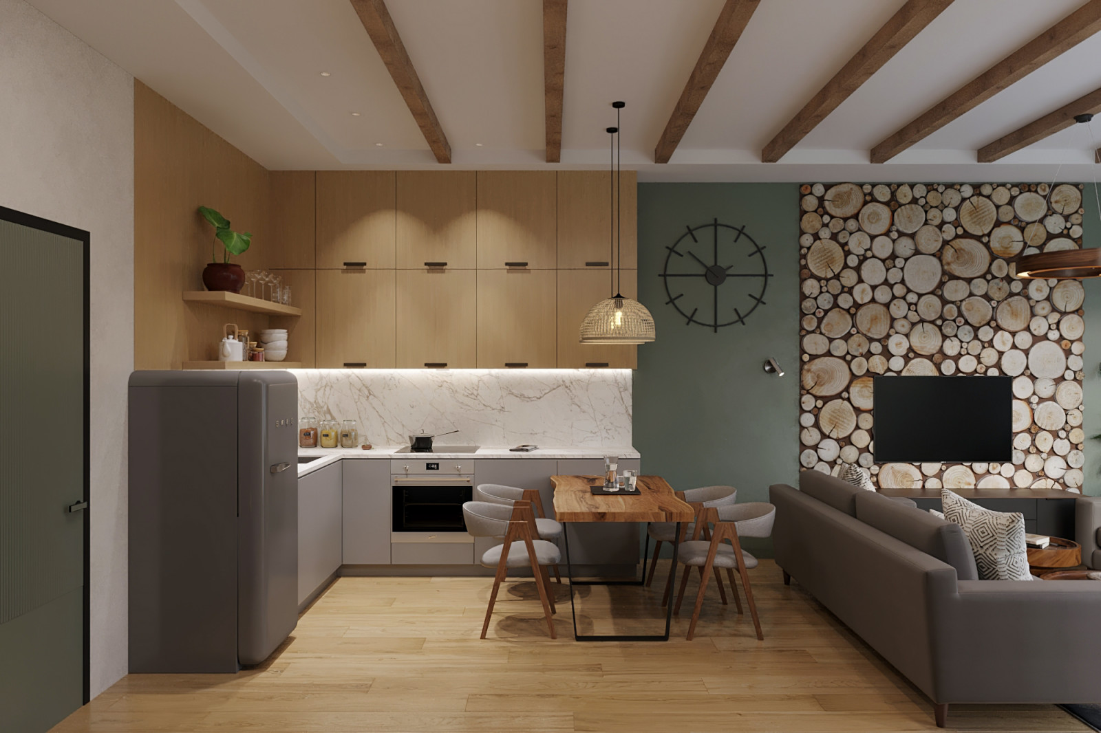 Обложка проекта: Дом в черте города.