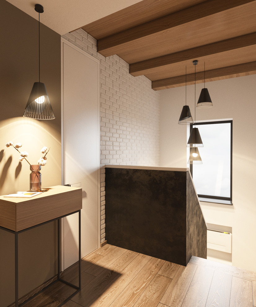 Холл в интерьере частного дома