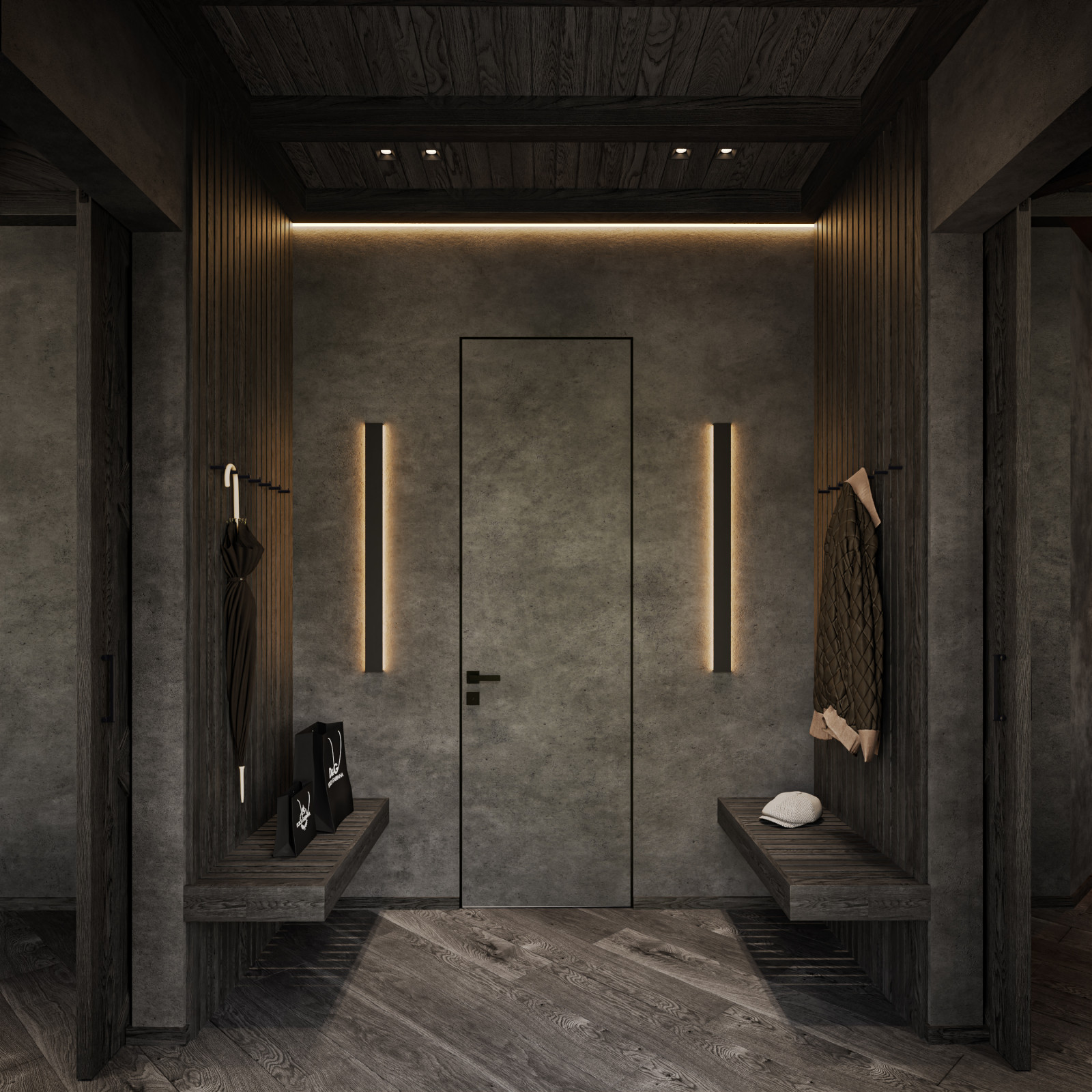 Обложка проекта: ЧАСТНАЯ БАНЯ В ПУШКИНЕ - 60 кв.м.