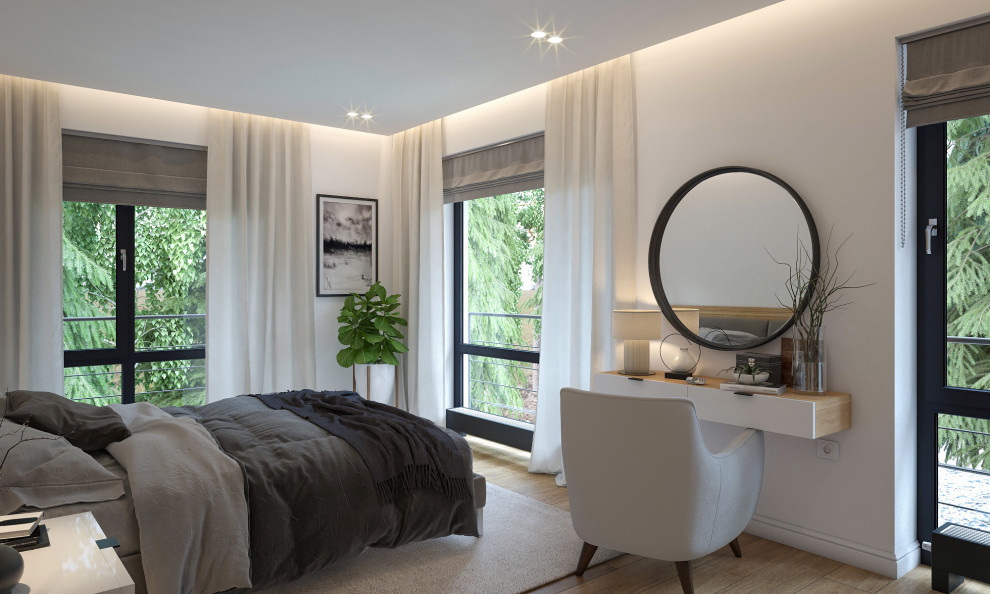 Спальня в стиле минимализм 2