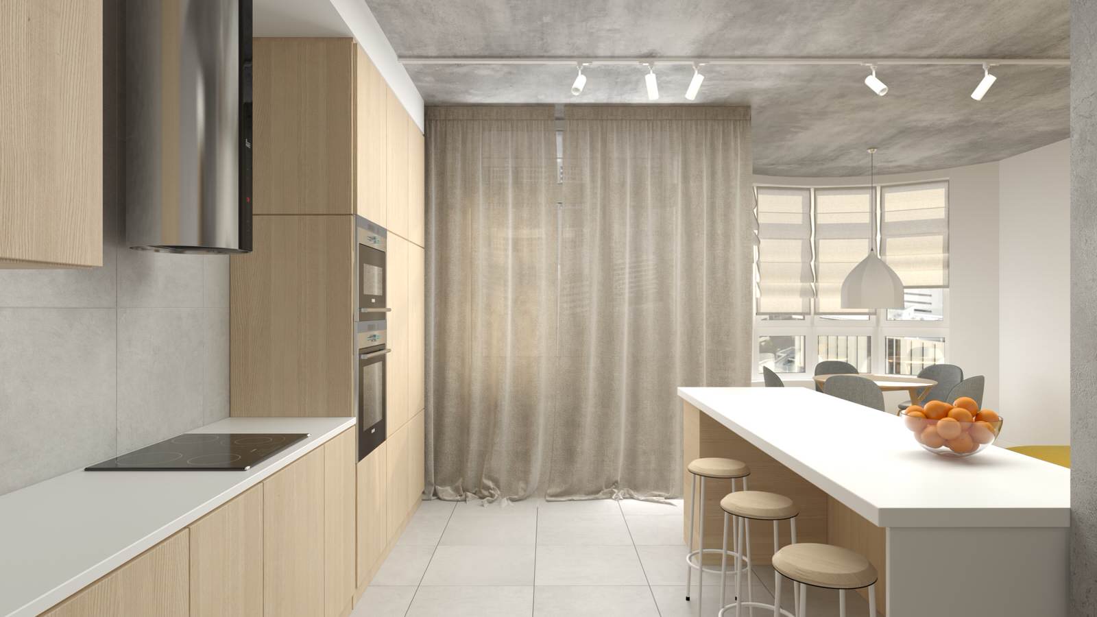 Серые тона в интерьере - современно и стильно