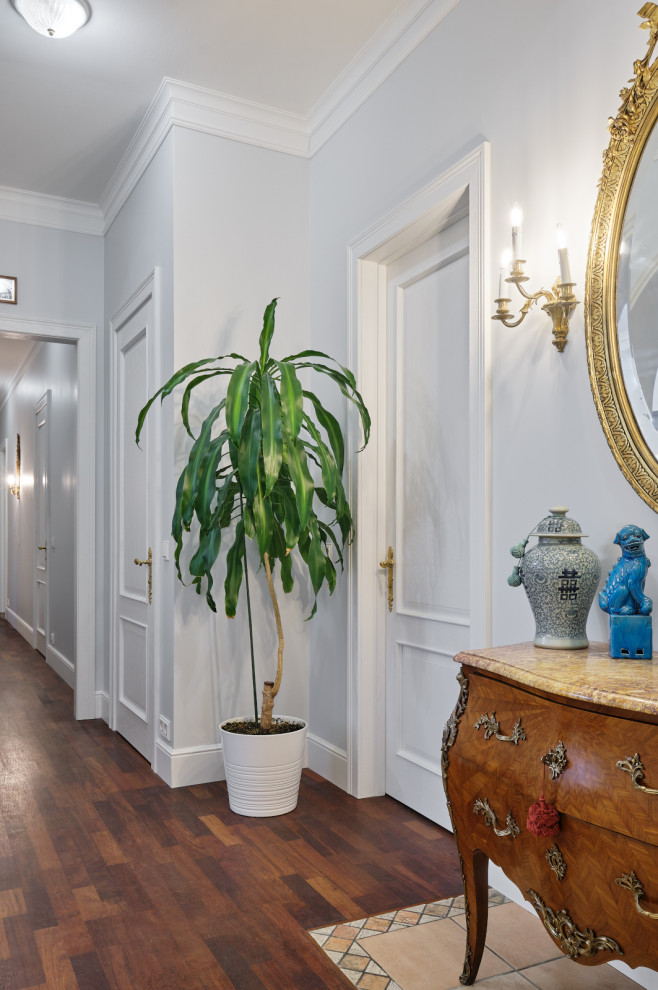 Классический интерьер с Орлеаном в отделке дуб