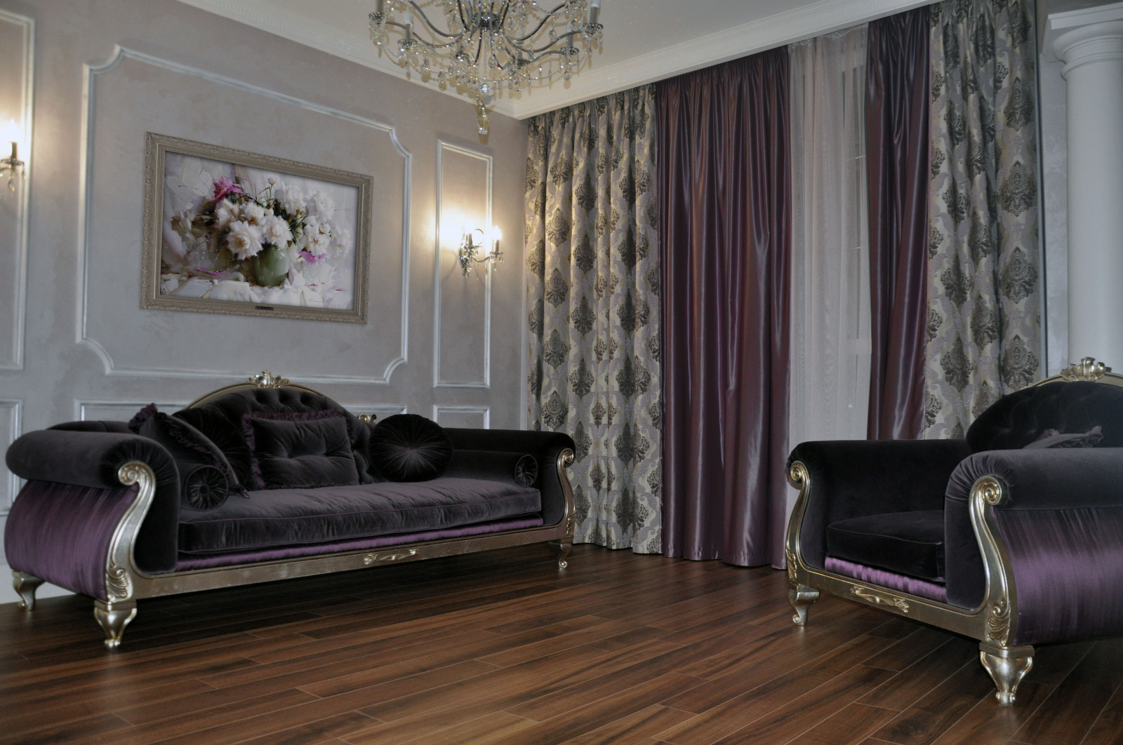 В ФИАЛКОВЫХ ТОНАХ