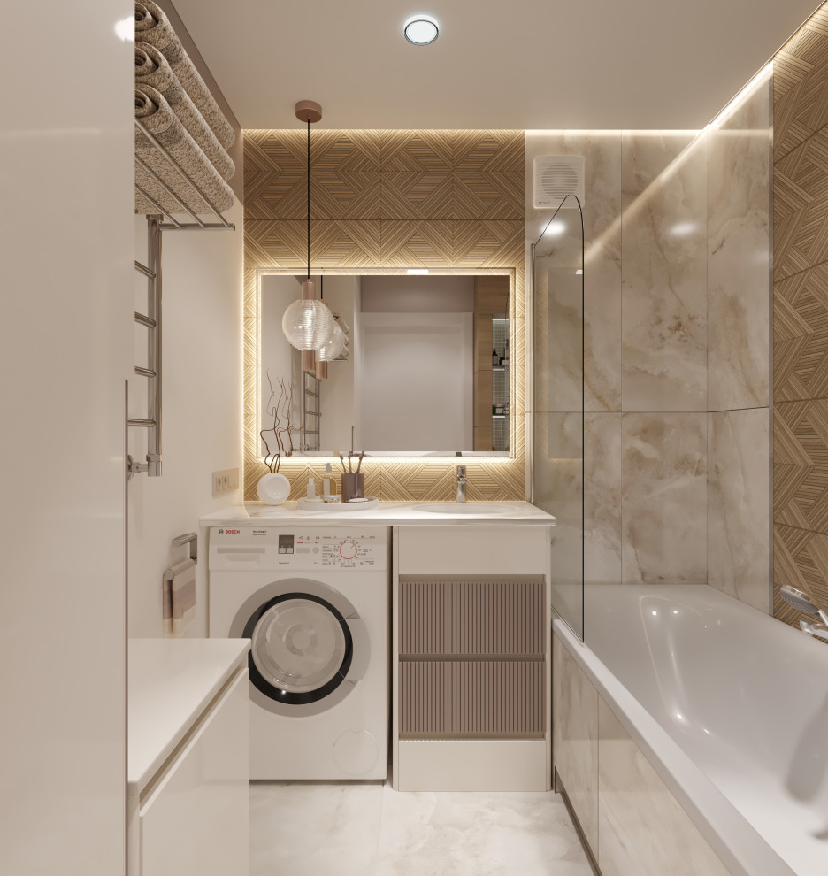 Обложка проекта: Квартира 75 кв. м в современном стиле