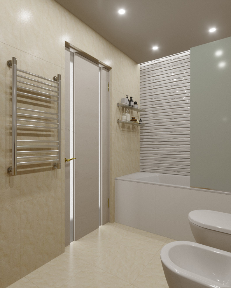 ЖК Бриз 3-х комнатная квартира (Дизайн проект)