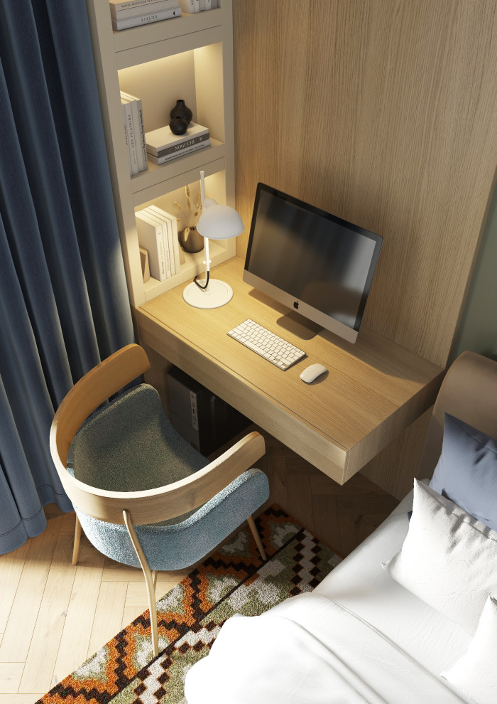 Интерьер с элементами винтажа