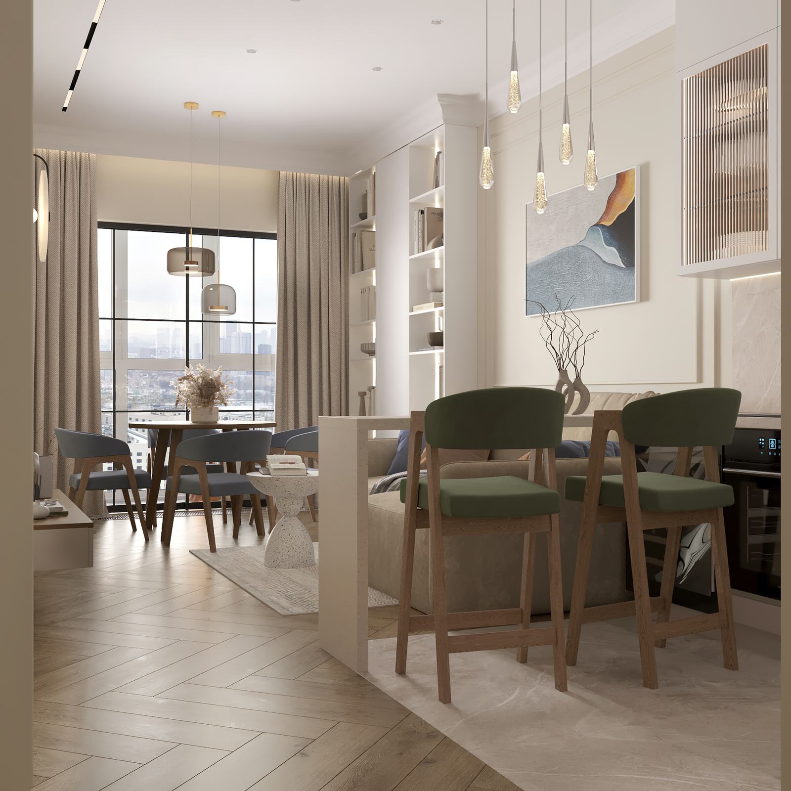 Обложка проекта: ЖК "Вереск" 71 м2