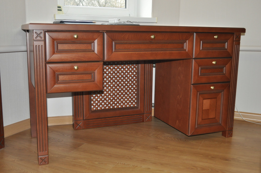 Обложка проекта: Обустройство мансарды под рабочий кабинет