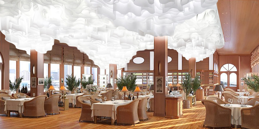 Моделирование потолка. Визуализация на заказ и дизайн.