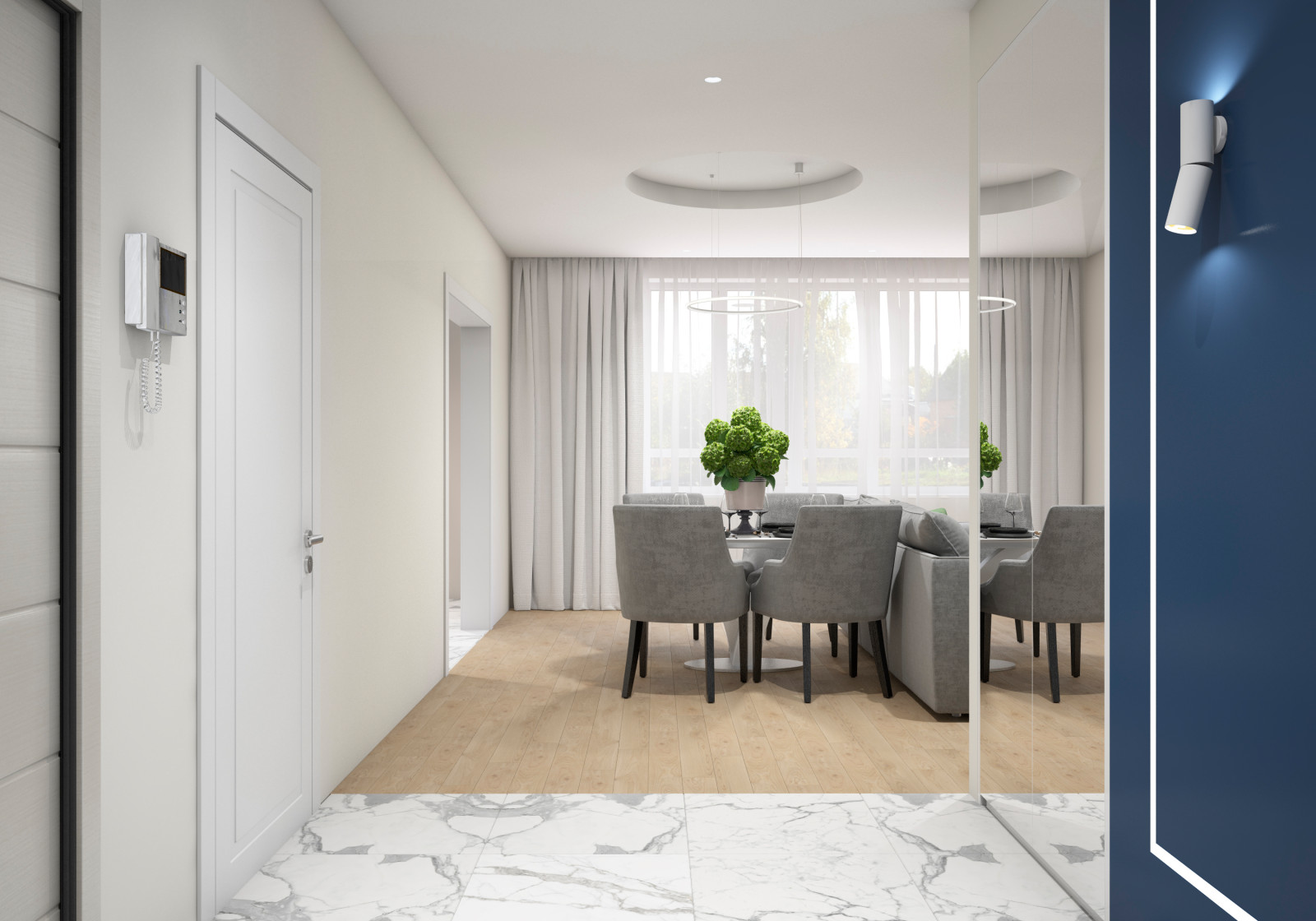 Уютный минимализм. Гостиная