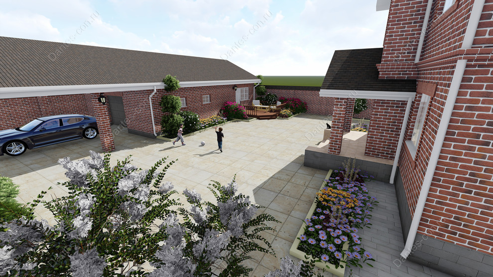 Архитектурный проект дома 12х12