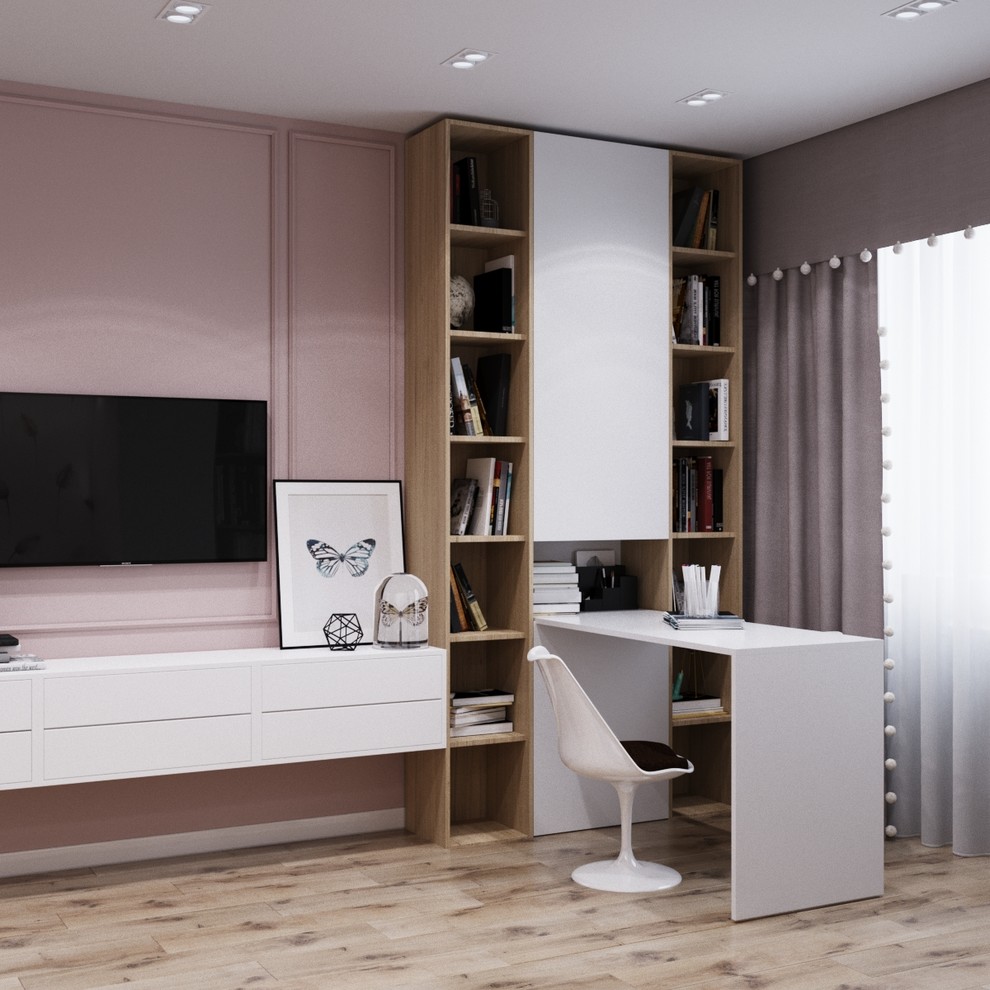 Детская комната 16,43 кв.м для девочки