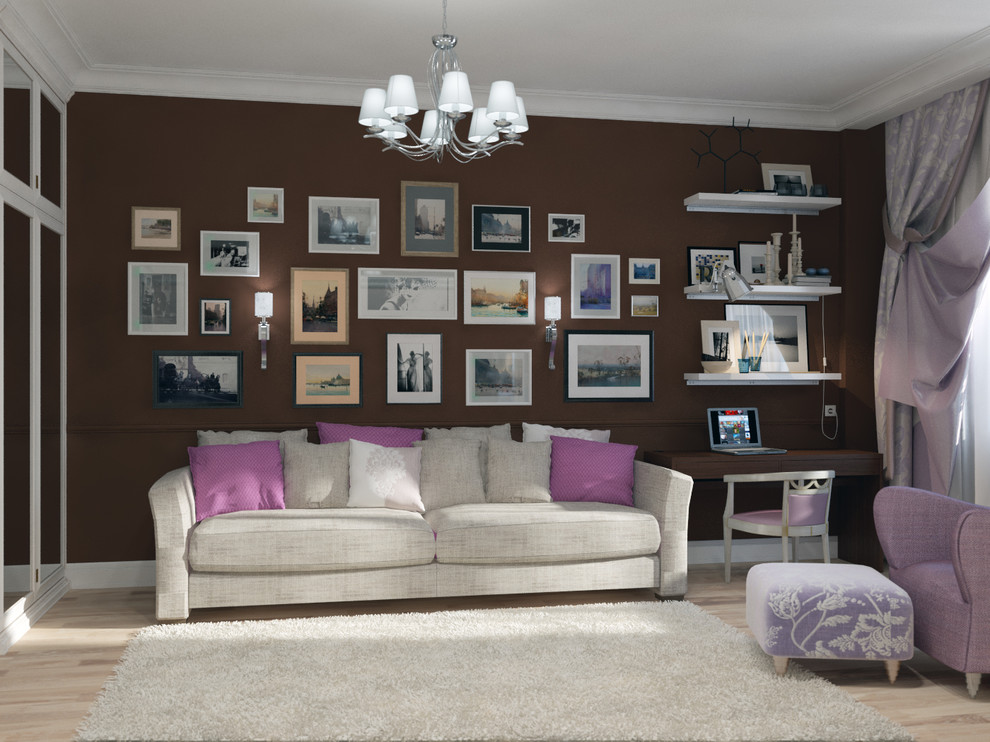 гостиная в классическом стиле