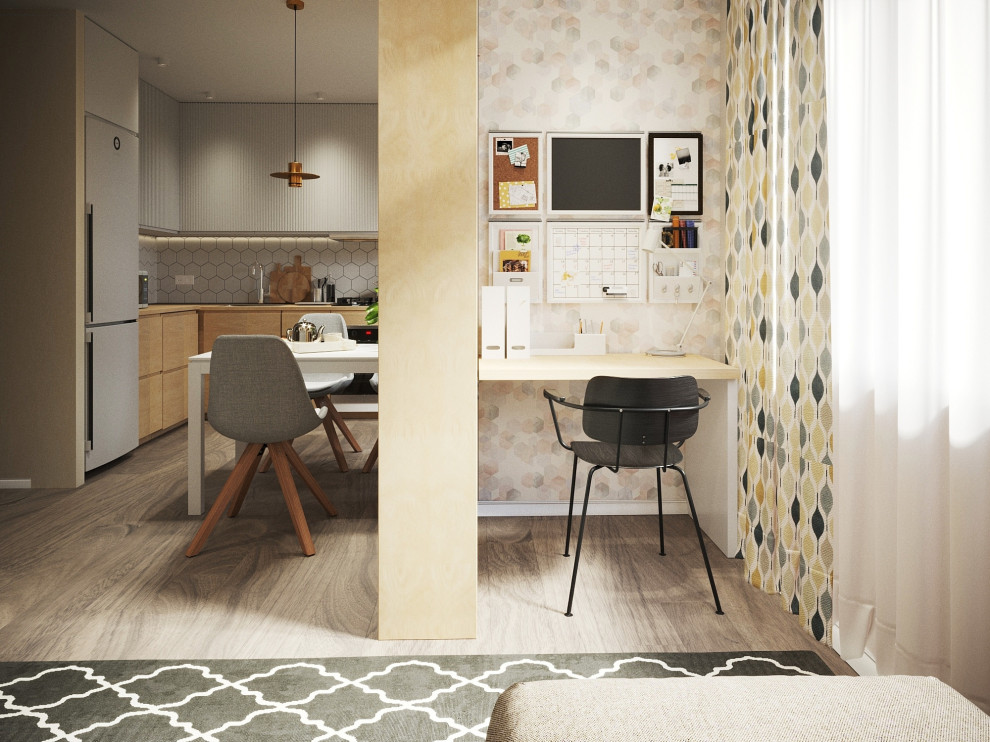 Компактная квартира студия 36.2 кв. м.