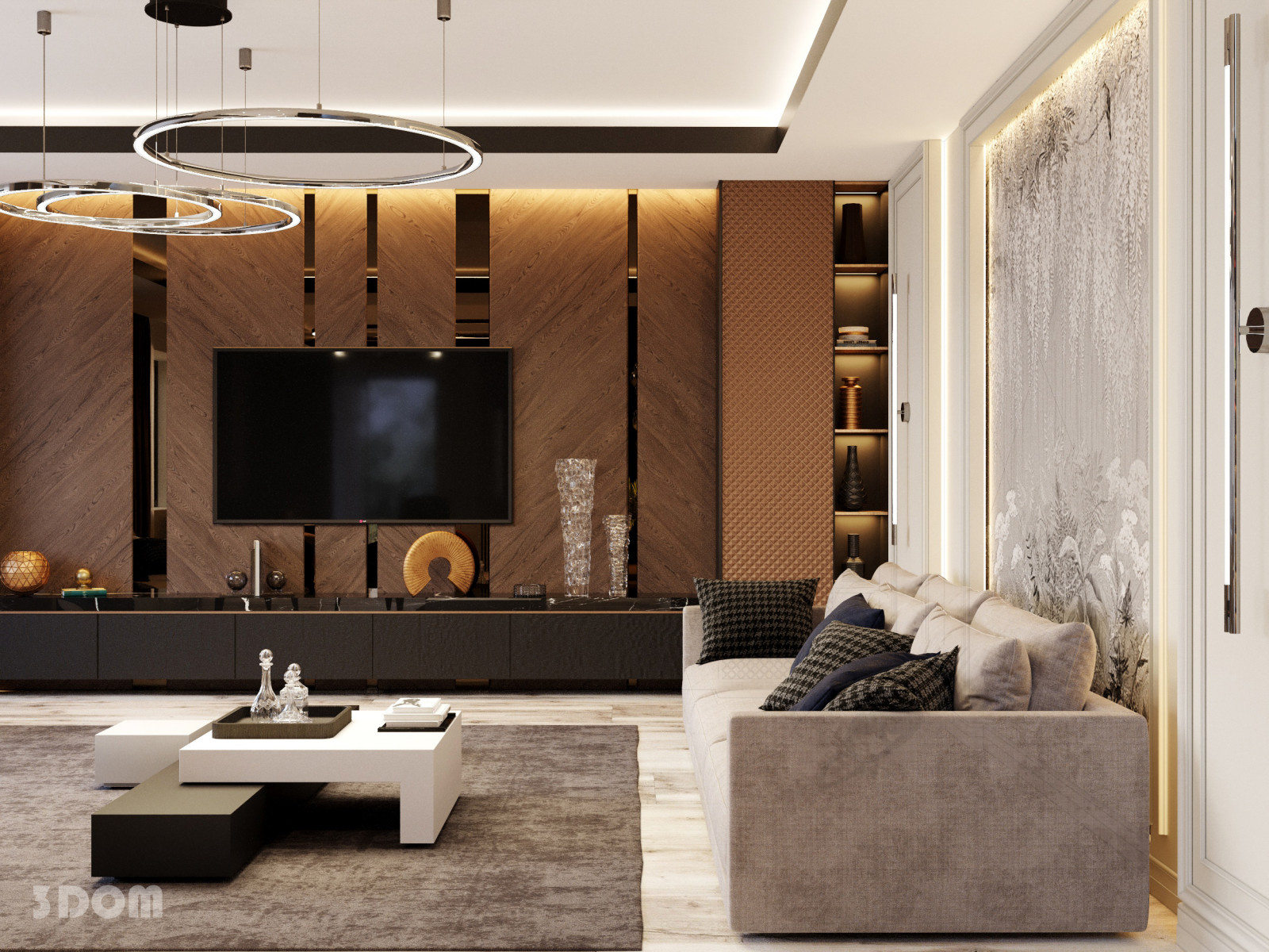 ДОМ КП "ЯНТАРНЫЙ" АКСАЙ 320кв.м | 3DOM