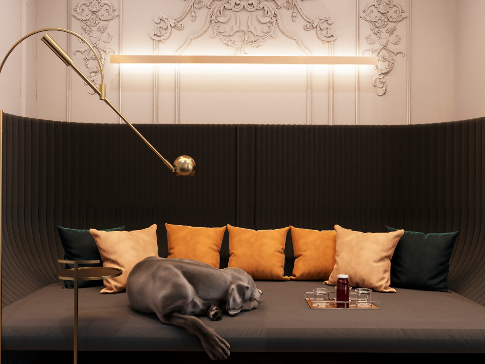 Особняк Алексея Ягудина и Татьяны Тотьмяниной. Гостиная