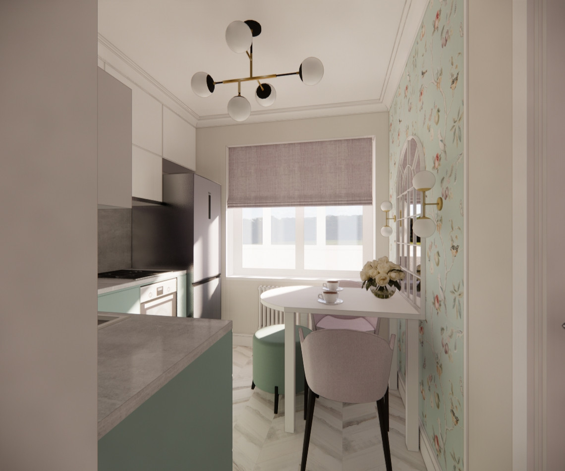 Обложка проекта: Однокомнатная квартира на Озерной