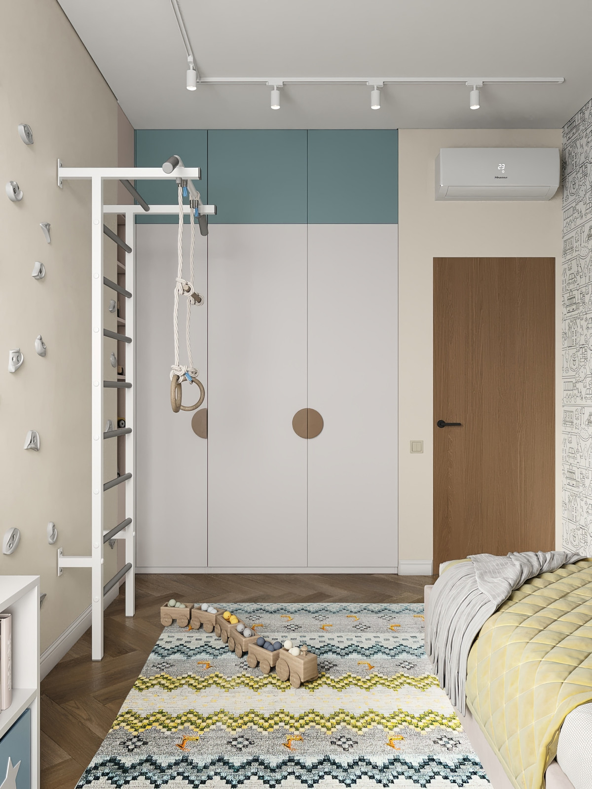 Яркая и свежая квартира в Москве