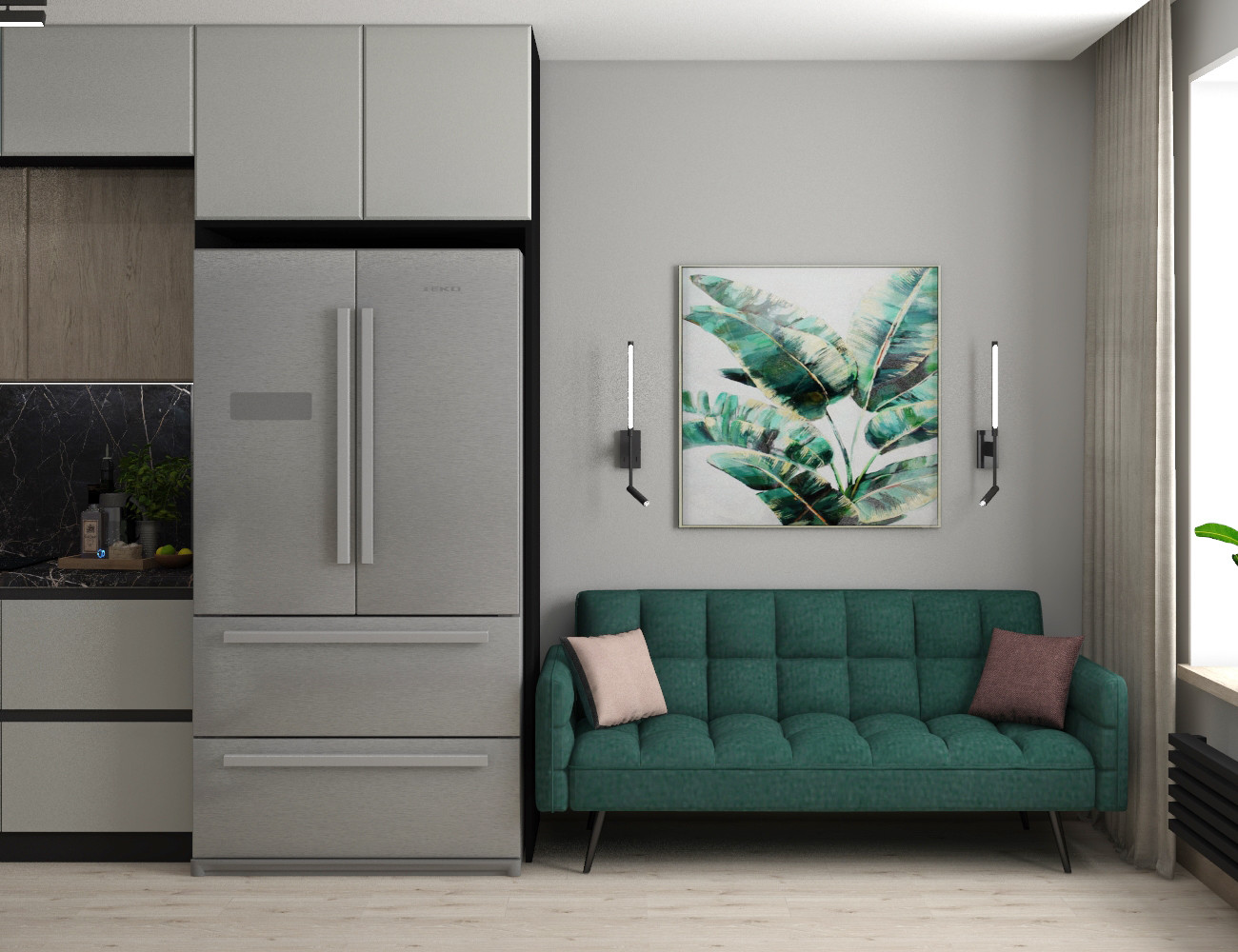 Проект квартиры на Ясеневой