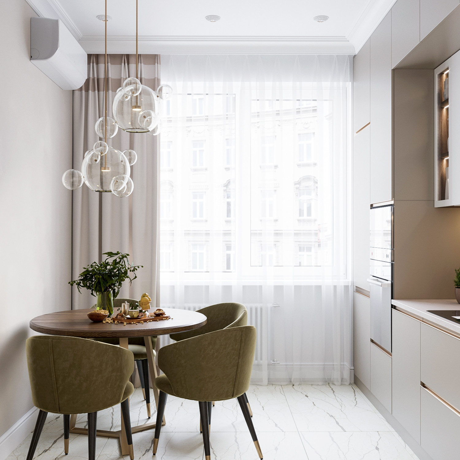 Квартира с гостиной без окон, г.Москва