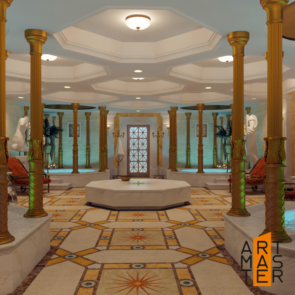 Обложка проекта: Проект приспособления подвального помещения под терму