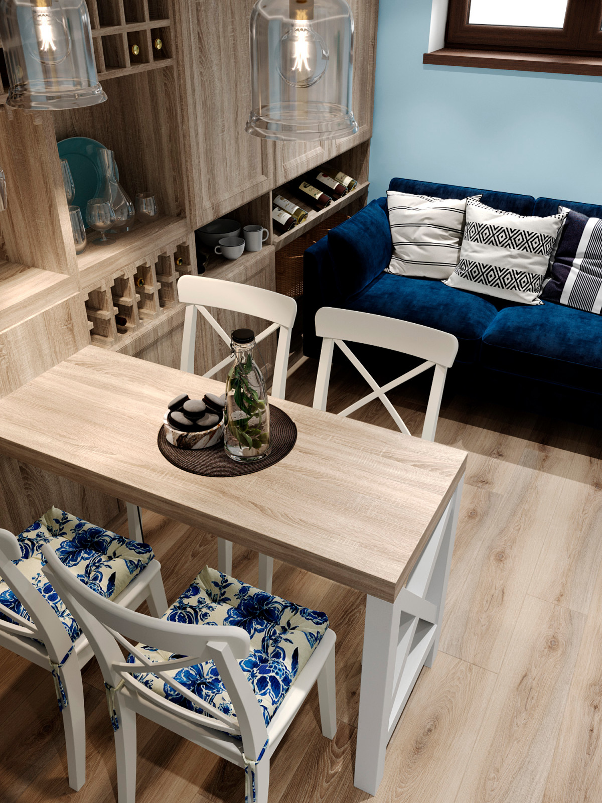 Apartment interior design in Simferopol