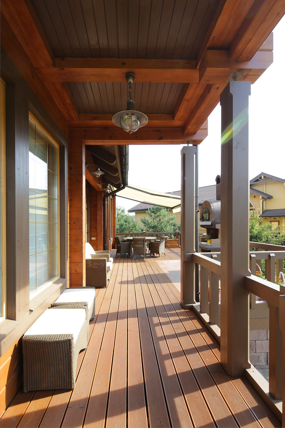 Терраса и дом