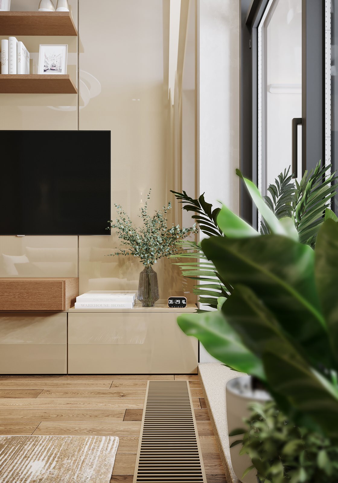 "Бежевая эстетика" в ЖК Новочерёмушкинская