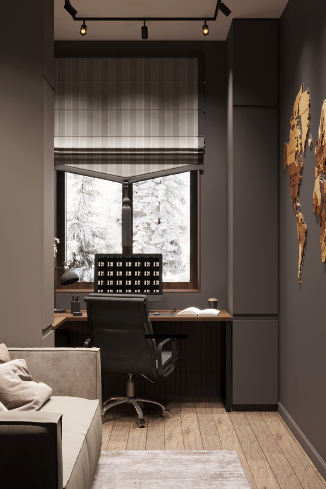 Трехэтажный дом для семьи