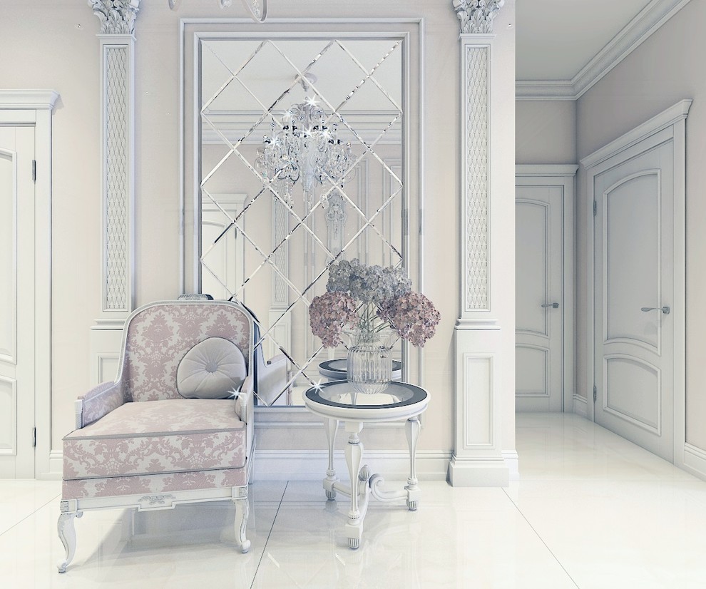 Холл в частном домовладении (г.Москва)