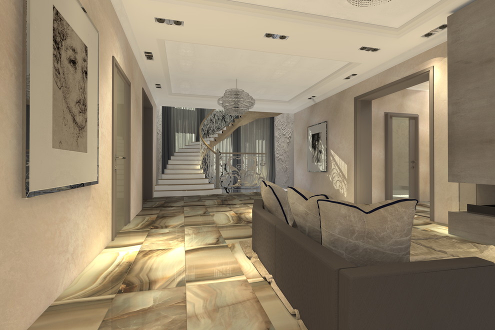 Обложка проекта: Холл в жилом доме