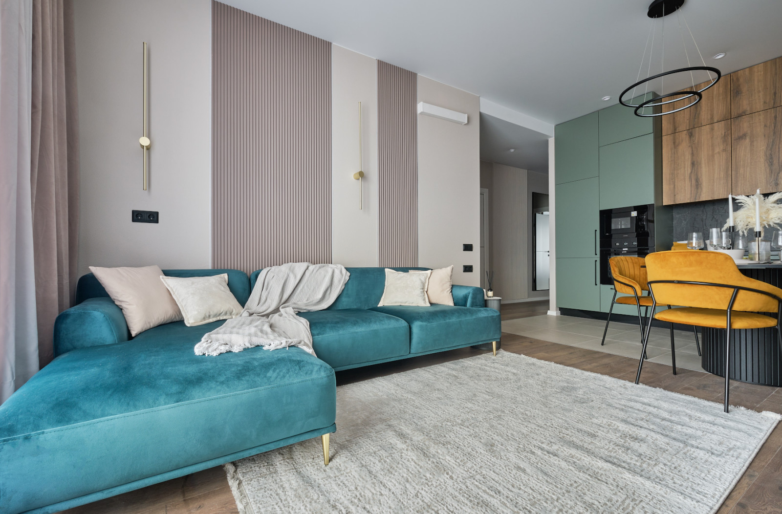 Интерьерная съёмка квартиры в ЖК Green Park (Москва)