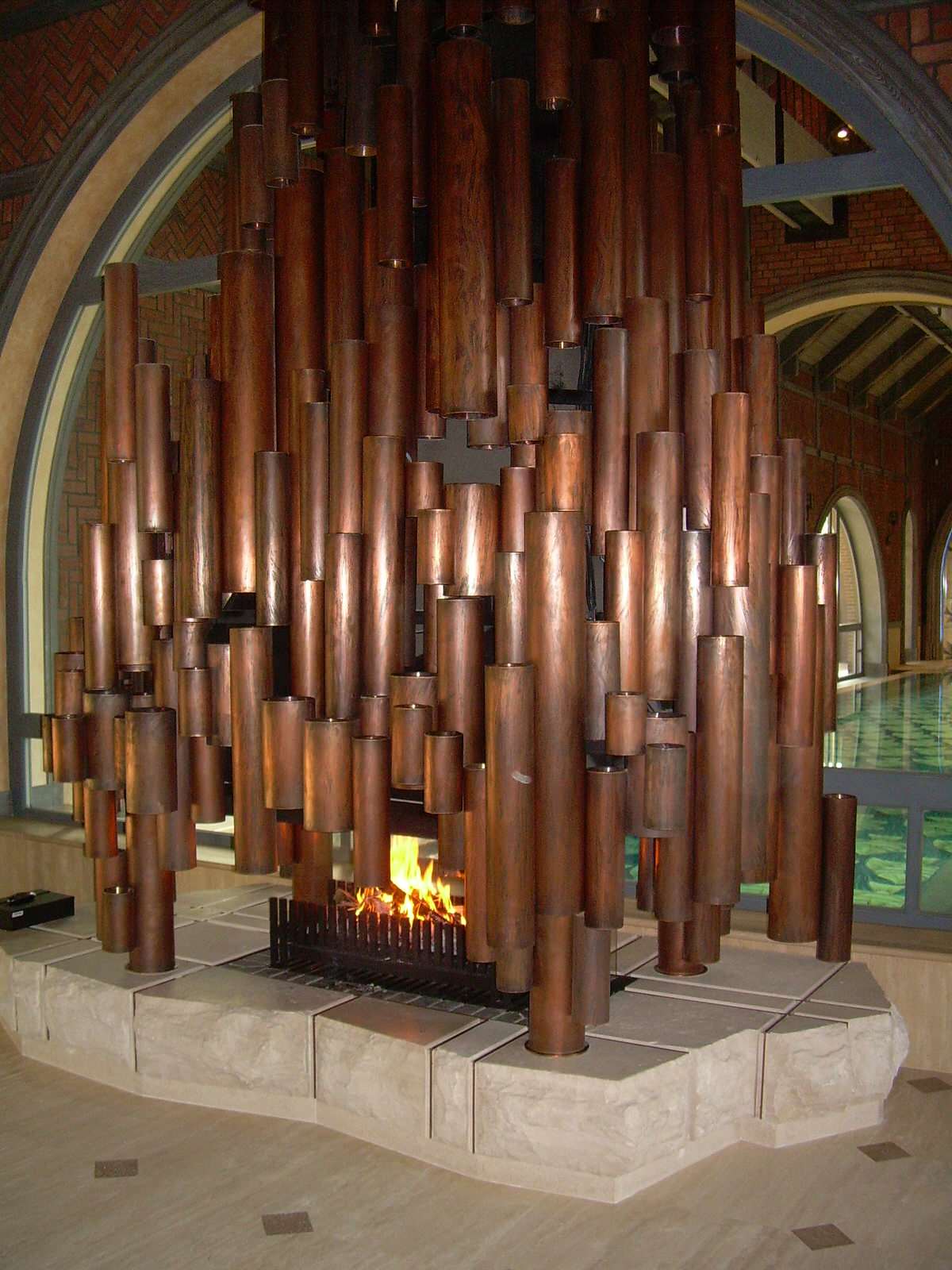 Камины и печи