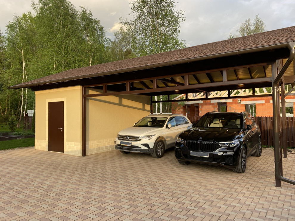 КП Никольское Лесное. Ландшафт, Автоматический полив. Беседка.