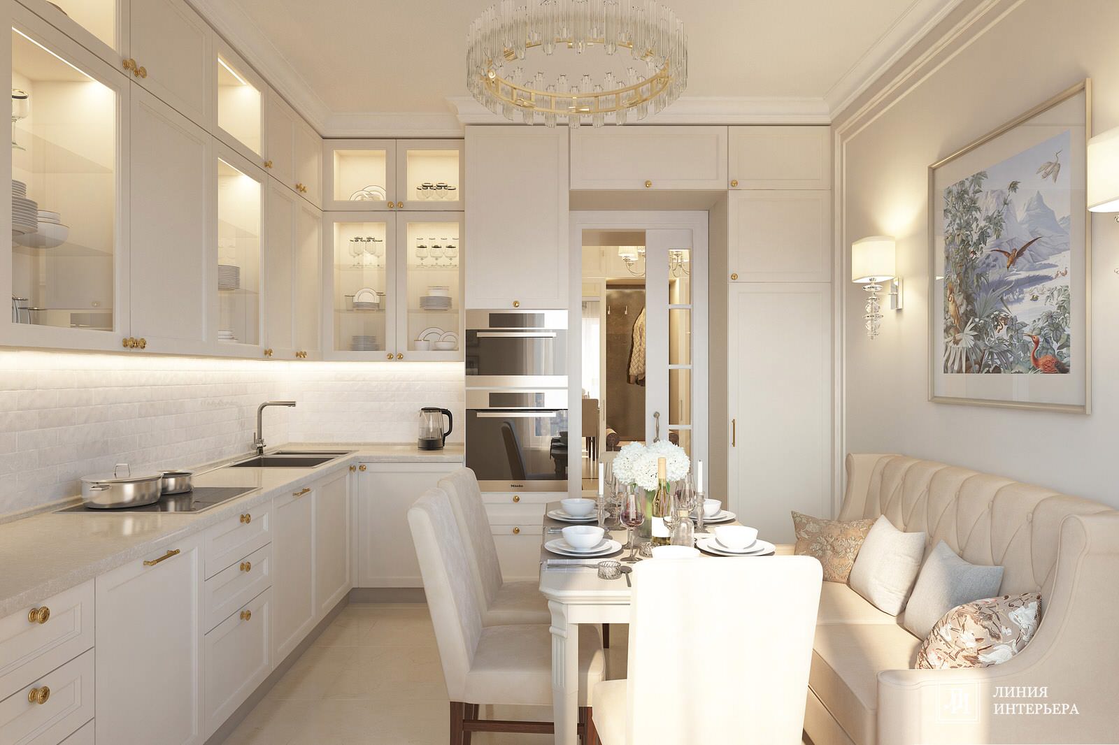 Интерьер квартиры современная классика