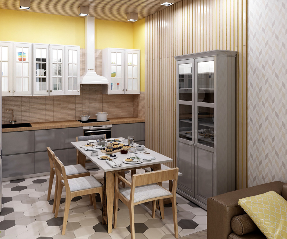 Евродвушка в скандинавском стиле в ЖК "Мещерский лес"