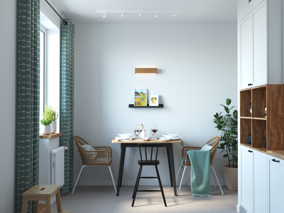 Интерьер квартиры в стиле сканди