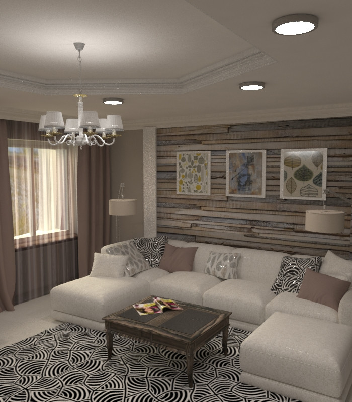 Дизайн интерьера 3д-визуализация