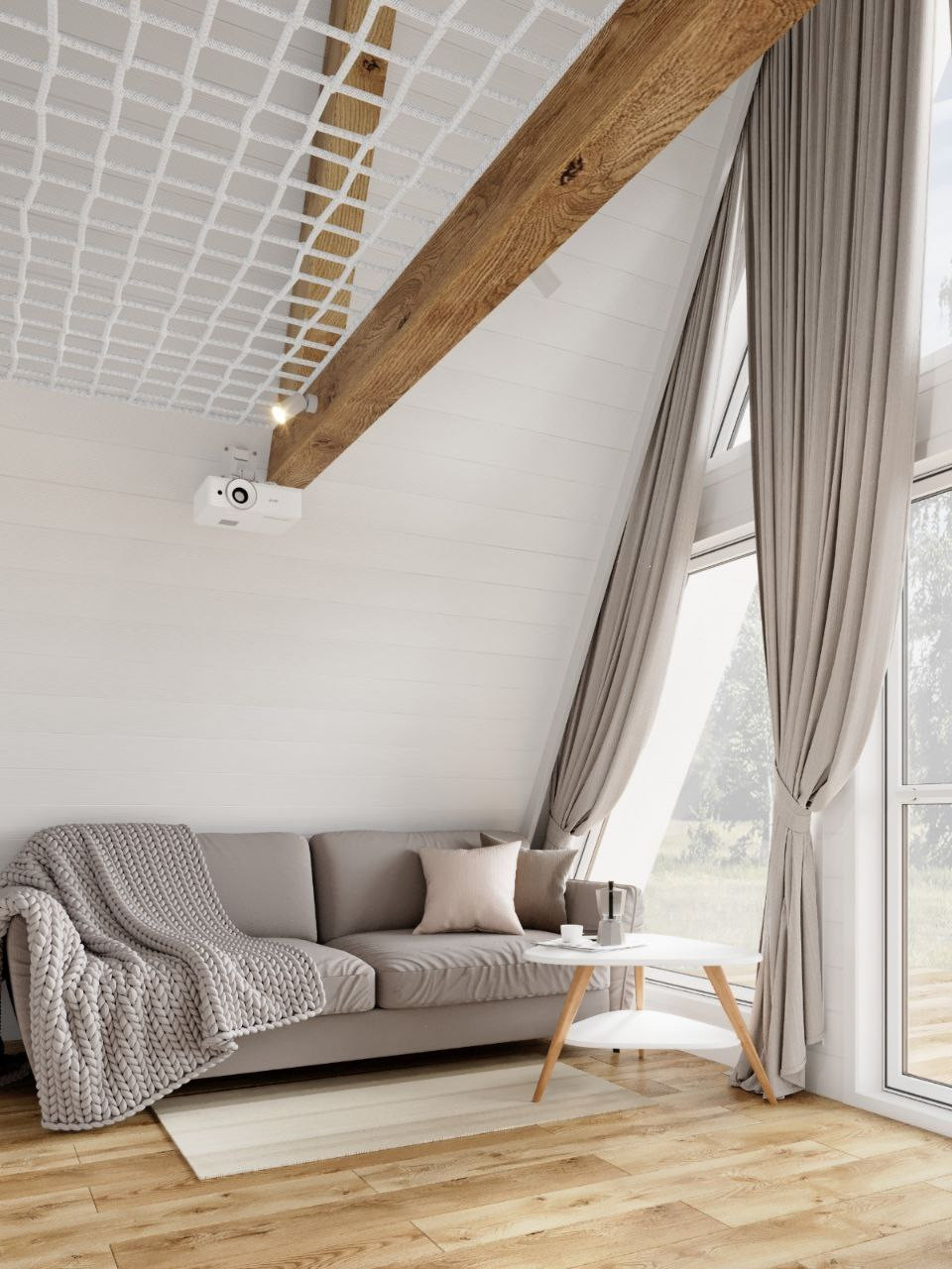 Домики в горах. Афреймы