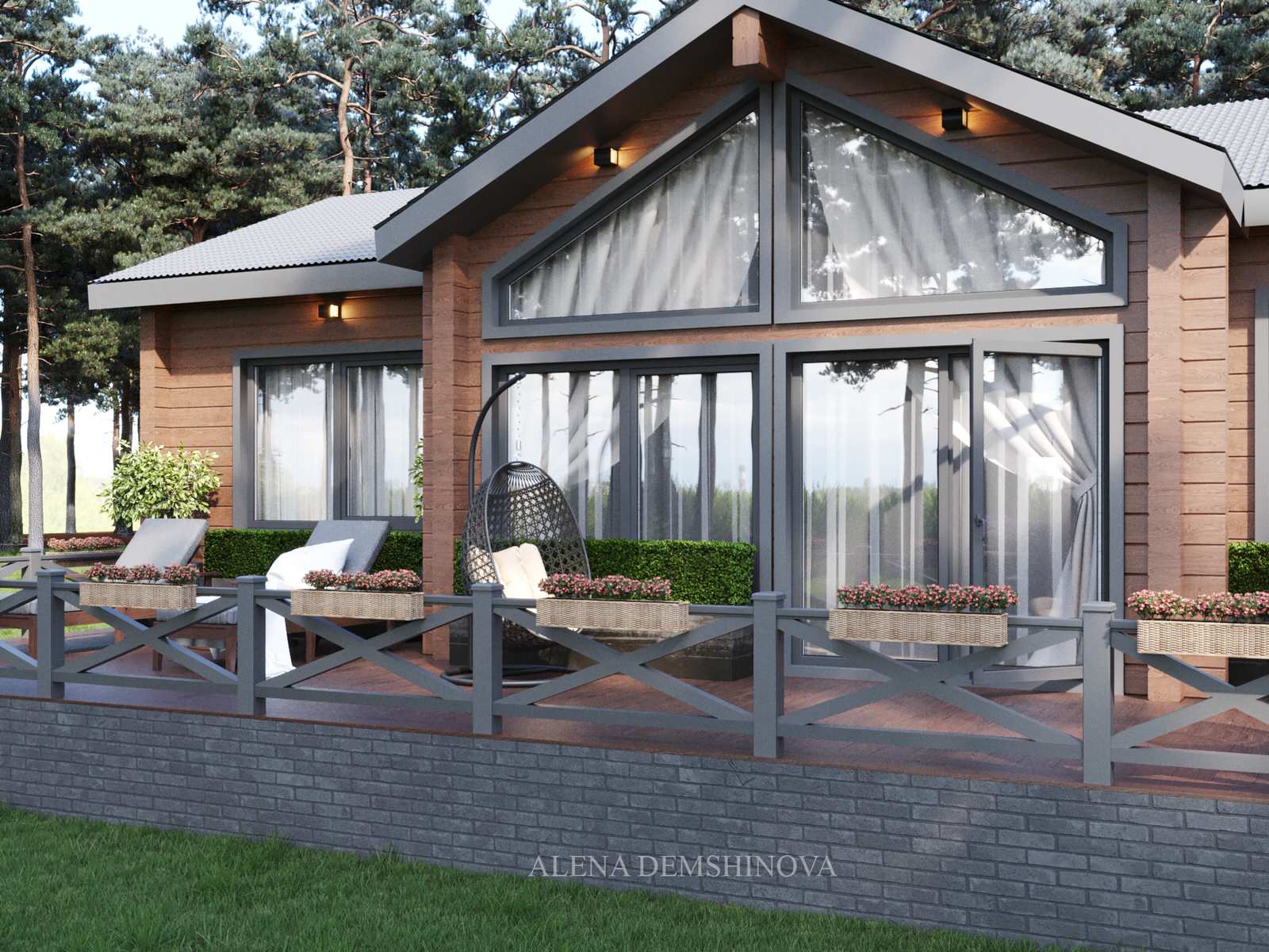 Дом в Пушкинском лесу