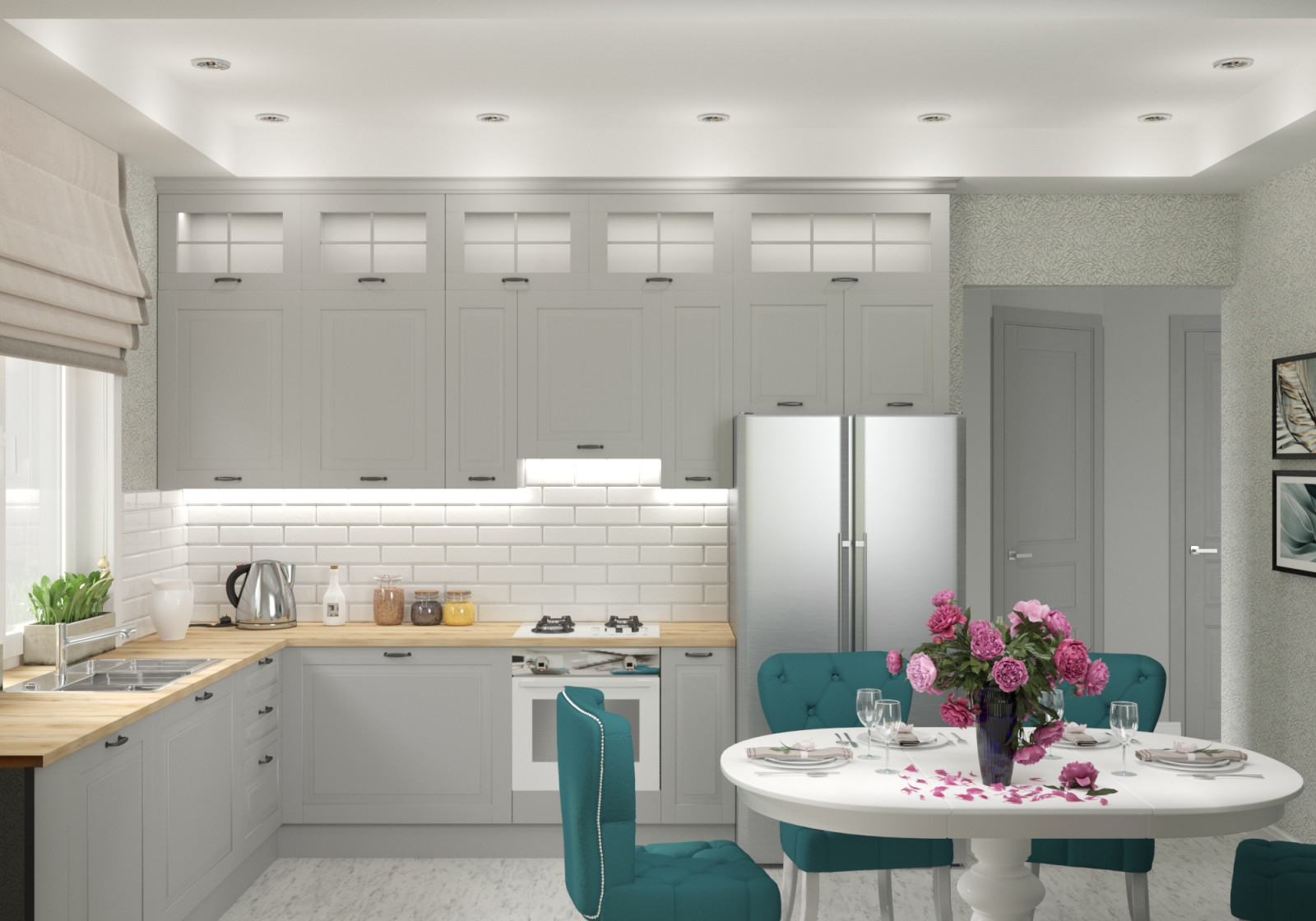 Обложка проекта: кухня