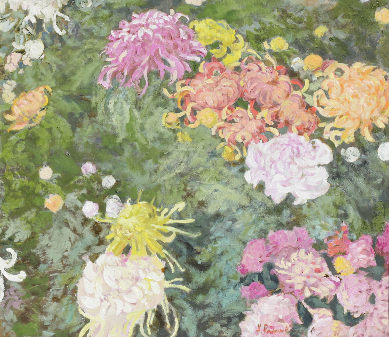 Обложка проекта: Выставка живописи "Подари мне сад ..."