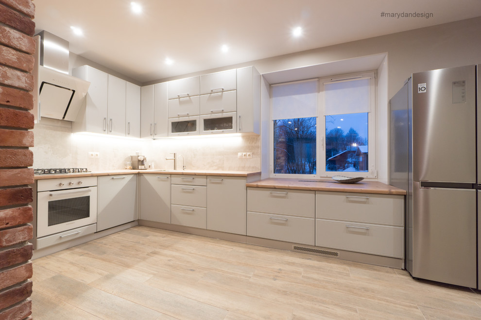 Гостиная Кухня Столовая