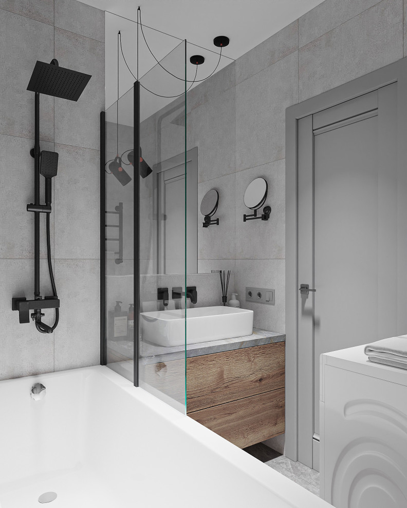 Квартира для одинокого мужчины в стиле лофт